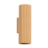Lampa Ścienna Kinkiet Reflektor Tuba Spot 2x GU10 Złota Karbon Deep Space SL.1651 Sollux