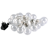 Girlanda Ogrodowa Zewnętrzna Łańcuch Świetlny 20 LED 2700K