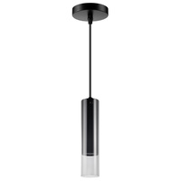 Lampa Sufitowa Wisząca Zwis GU10 Czarna SMOKY Sanico Goldlux