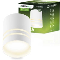 Oprawa Natynkowa HALOGENOWA Spot Tuba ARISA GU10 LUMILED Okrągła Biała 80mm