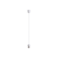 Lampa Wisząca Sufitowa Zwis E27 Biały Klasyczny Fix Rabalux
