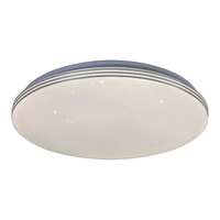 Plafon LED Lampa Sufitowa Oprawa Ścienna Natynkowa 20W 1400lm 4000K Chrom Nowoczesny Toma Rabalux