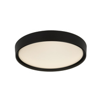 Plafon LED Lampa Sufitowa Oprawa Ścienna Natynkowa 40W CCT RGB Ściemnialna Pilot Timer Czarny Nowoczesny Achilles Rabalux