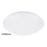 Plafon LED Lampa Sufitowa Oprawa Ścienna Natynkowa Łazienkowa 12W 900lm 4000K Biały IP44 Industrialny Lucas 3437 Rabalux