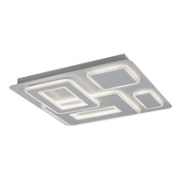Plafon LED Lampa Sufitowa Oprawa Ścienna Natynkowa 56W 2393lm 2700-5500K CCT Ściemnialna Pilot Biały Nowoczesny Montelle Rabalux