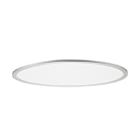 Plafon LED Lampa Sufitowa Oprawa Ścienna Natynkowa 40W 3200lm 3000-6000K CCT Ściemnialna Pilot Srebrny Nowoczesny Taleb Rabalux