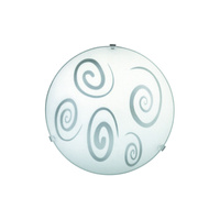 Plafon LED Lampa Sufitowa Oprawa Ścienna Natynkowa E27 Biały Klasyczny Spiral Rabalux