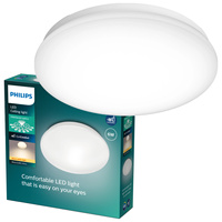 Lampa Sufitowa Plafon LED 6W 600lm 2700K Biała Moire CL200 Philips