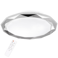 PLAFON LED diament lampa oprawa sufitowa 50cm 3000-6500K z pilotem GLOSSY GOLDLUX (Polux)