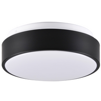 Plafon RENE 28 oprawa lampa sufitowa LED 15W GOLDLUX CZARNY 900lm 4000K