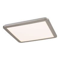 Plafon LED Lampa Sufitowa Oprawa Ścienna Łazienkowa 24W 1500lm 3000K Ściemnialna Srebrny IP44 Nowoczesny Jeremy 5210 Rabalux