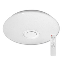 PLAFON LED 50cm lampa sufitowa okrągła RGBW 3000K-6500K + pilot GŁOŚNIK BLUETOOTH