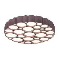 Plafon LED Lampa Sufitowa Oprawa Ścienna Dekoracyjna 48W 2956lm 4000K Brązowy Nowoczesny Andela 6040 Rabalux