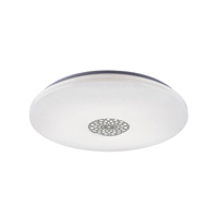 Plafon LED Lampa Sufitowa Oprawa Ścienna Inteligentna 40W 3200lm 3000-6500K CCT RGB Timer Chrom Nowoczesny Ophelia Rabalux