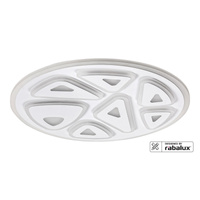 Plafon LED Lampa Sufitowa Oprawa Ścienna Natynkowa 54W 3600lm 3000-6000K Pilot Biały Nowoczesny Kolmio Rabalux