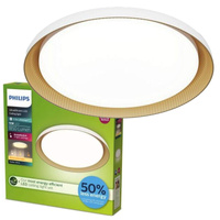 Lampa Sufitowa Plafon LED 10W 1950lm 4000K SceneSwitch Biała Pebblo Ultra Efficient Philips