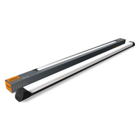 Lampa LED Panel Natynkowy Oprawa Sufitowa 72W 8000lm 5000K 120cm Czarna