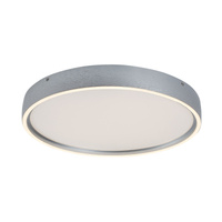 Plafon LED Lampa Sufitowa Oprawa Ścienna Natynkowa 37W 3000K Srebrny Nowoczesny Dewson Rabalux