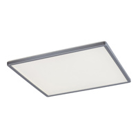 Plafon LED Lampa Sufitowa Oprawa Ścienna Natynkowa 22W CCT RGB Ściemnialna Pilot Timer Srebrny Nowoczesny Rasmus Rabalux