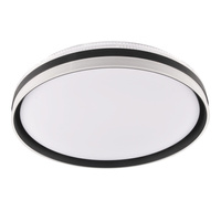 Plafon LED Oprawa Sufitowa 72W 8000lm CCT 120° Biała Czarna IP44 Pilot Ściemnialna Barbara Sanico Goldlux