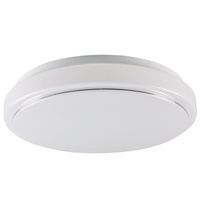 Plafon Sufitowy Oprawa Natynkowa 2x E27 Biała Chrom Bogdan Sanico Goldlux