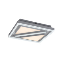 Plafon LED Lampa Sufitowa Oprawa Ścienna Natynkowa 73W CCT Ściemnialna Timer Pilot Biały Nowoczesny Gremin Rabalux