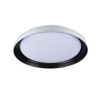 Plafon LED NIFU Lampa sufitowa 17.8W Biało-Czarny KANLUX
