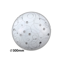 Plafon LED Lampa Sufitowa Oprawa Ścienna Natynkowa E27 Biały Klasyczny Jolly Rabalux