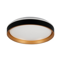 Plafon LED SOLN Lampa sufitowa 17.5W Czarno-Złoty KANLUX
