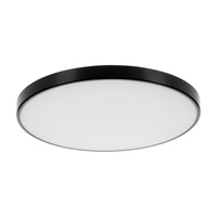 Plafon LED Lampa Sufitowa Panel Natynkowy Oprawa 20W 2060lm CCT RGB Okrągła Czarna Ściemnialna S Kanlux