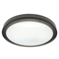 Plafon LED Oprawa Sufitowa 48W 5300lm CCT 120° Biała Czarna IP44 Pilot Ściemnialna Halina Sanico Goldlux