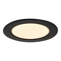 Plafon LED Lampa Sufitowa Oprawa Ścienna 6W 450lm 3000K Czarny Minimalistyczny Shaun2 Rabalux