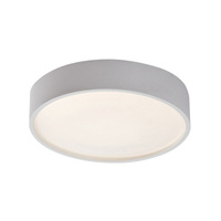 Plafon LED Lampa Sufitowa Oprawa Ścienna Natynkowa 19W z Czujnikiem Ruchu i Zmierzchu Biały Nowoczesny Larcia Rabalux