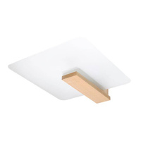 Lampa Sufitowa Kinkiet 2x E27 Kwadratowa Brązowa Skandynawska Lappo Sollux