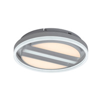 Plafon LED Lampa Sufitowa Oprawa Ścienna Natynkowa 55W CCT Ściemnialna Timer Pilot Biały Nowoczesny Gremin Rabalux