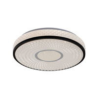 Plafon LED Lampa Sufitowa Oprawa Ścienna 24W 1680lm 4000K Czarny Nowoczesny Sedona2 Rabalux