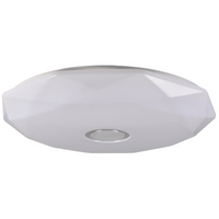 Plafon LED Oprawa Sufitowa 80W 9200lm CCT 120° Biała Pilot Ściemnialna Diamond Sanico Goldlux