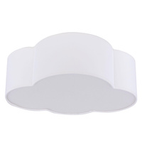 Lampa Sufitowa Plafon Oprawa CLOUD WHITE Chmurka Biała 15W 2xE27 4228 TK Lighting