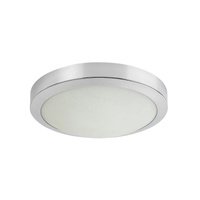 Plafon LED Lampa Sufitowa Oprawa Ścienna Łazienkowy E27 IP44 Chrom Nowoczesny Klementine Rabalux
