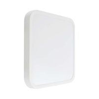 Plafon LED Lampa Natynkowa 24W 2500lm 3000K IP44 Kwadrat fi295 Biała Ramka VT-8624W-SQ-N V-TAC