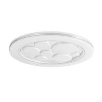 Plafon LED Lampa Sufitowa Oprawa Ścienna Natynkowa 36W Chrom Nowoczesny Lagertha Rabalux