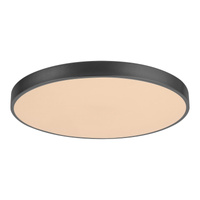Plafon LED Lampa Sufitowa Oprawa Ścienna Natynkowa 36W 2600lm 3000K Czarny Nowoczesny Tesia Rabalux