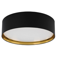 Lampa Sufitowa Plafon Oprawa BILBAO BLACK/GOLD Okrągła Czarno-Złota 60cm 15W 4xE27 3432 TK Lighting