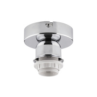 Plafon LED Lampa Sufitowa Oprawa Ścienna Natynkowa E27 Chrom Nowoczesny Bottom Rabalux