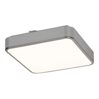 Plafon LED Lampa Sufitowa Oprawa Ścienna Natynkowa Łazienkowa 22W 1800lm 3000-6000K CCT RGB Timer Chrom IP44 Nowoczesny Wolimir 2982 Rabalux