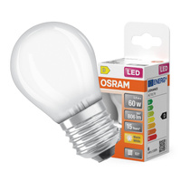 Żarówka LED P45 Kulka E27 5.5W = 60W 806lm 2700K Ciepła 300° Retrofit Filament CLASSIC Osram