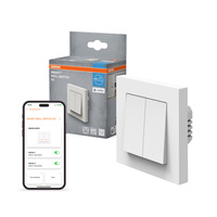 Przełącznik Włącznik Ścienny Inteligentny Czarny Osram SMART+ WiFi Matter