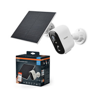 Inteligentna Kamera Solarna Zewnętrzna 2K QHD IP66 Smart+ Wifi Biała Osram