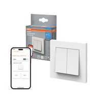 Przełącznik Włącznik Ścienny Inteligentny Czarny Osram SMART+ WiFi