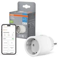 Inteligentna Wtyczka Gniazdko Licznik Energii 2300W Biały Osram SMART+ WiFi Matter